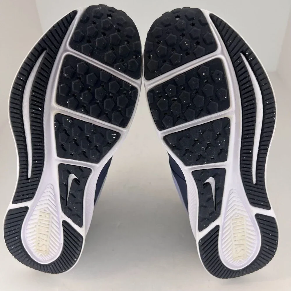 Nike Youth AQ3542-406 Navy  Runner 2.0 Mesh Low Top Size 5Y Running Shoes